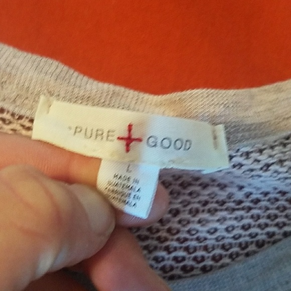 Pure Good Lavender Knit Sweater Tie Large - Picture 4 of 8